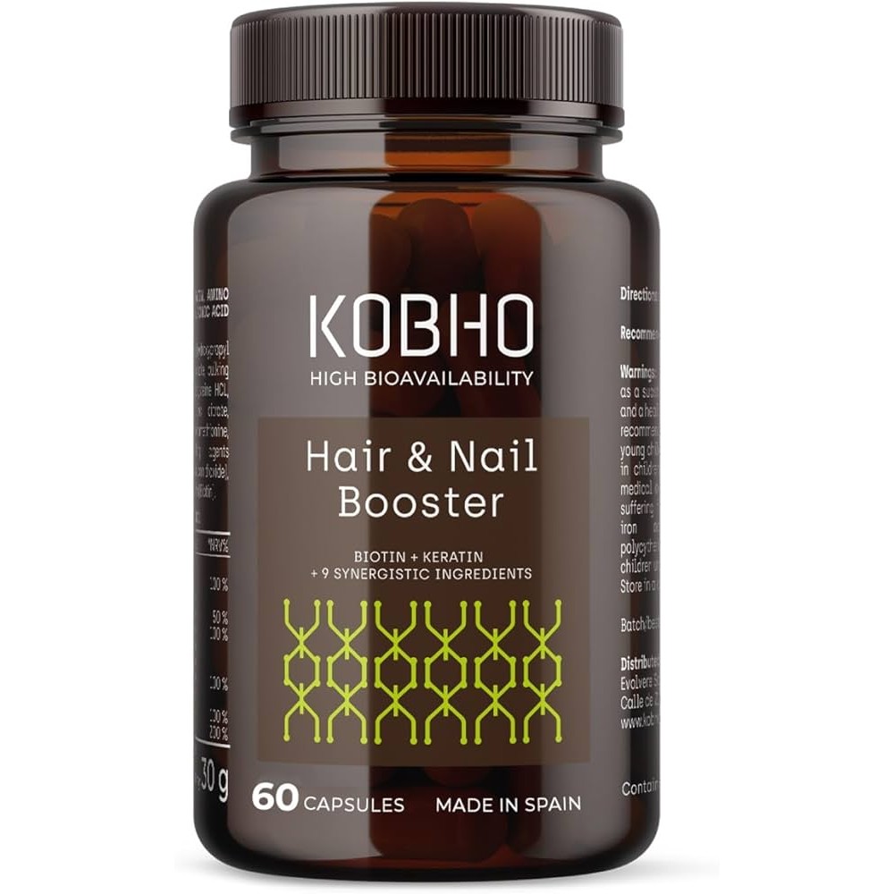 KOBHO LABS HAIR & NAIL BOOSTER 60 CAPSULAS