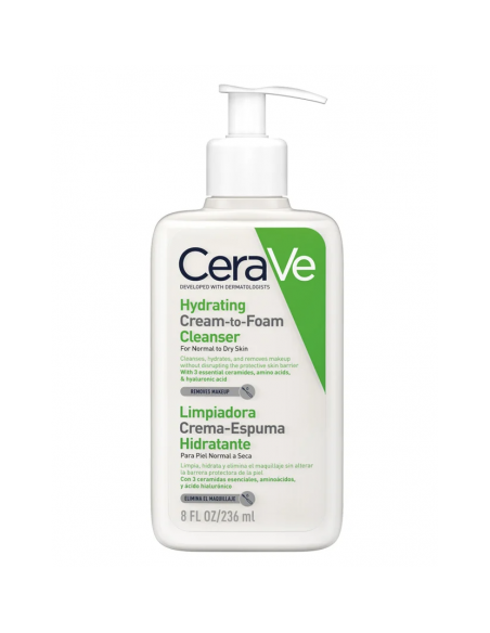 CERAVE LIMPIADOR CREMA-ESP HIDR 236 ML.