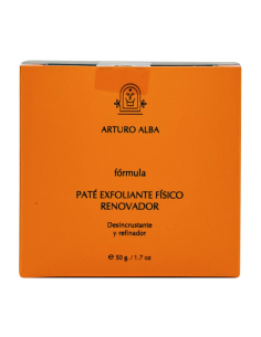 ARTURO ALBA FÓRMULA PATÉ EXFOLIANTE FÍSICO RENOVADOR 50G