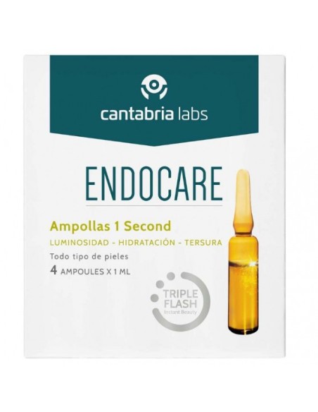 ENDOCARE 1 SECOND TRIPLEFLASH AMPOLLAS  4 AMPOLLAS 1 ML