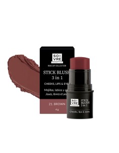 SOIVRE COSMETICS BLUSH 3 IN 1 MEJILLAS LABIOS Y OJOS...