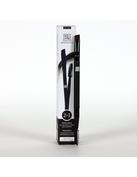 PINCEL DE MAQUILLAJE SOIVRE COSMETICS DOBLE Nº 38