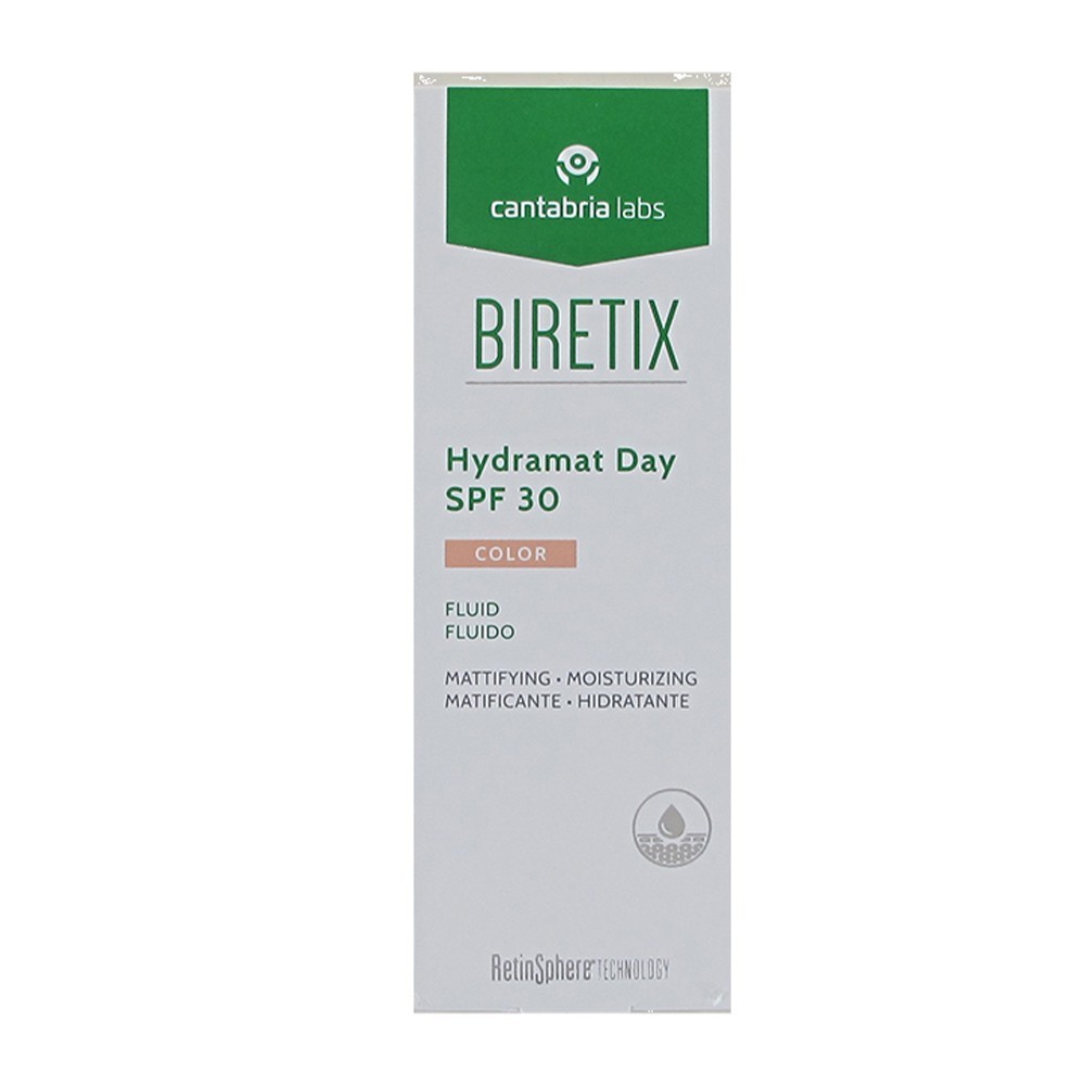 BIRETIX HYDRAMAT DAY SPF 30 FLUIDO CON COLOR 50 ML