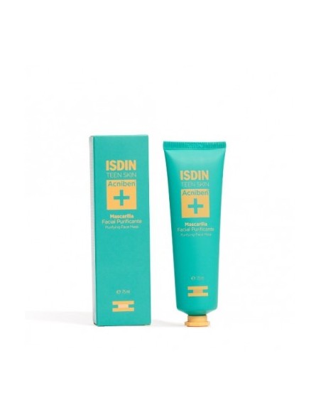 ISDIN TEEN SKIN ACNIBEN MASCARILLA FACIAL PURIFICANTE 1 ENVASE 75 ML