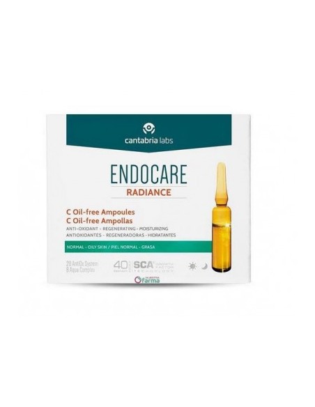 ENDOCARE C OILFREE 30 AMPOLLAS 2ML.