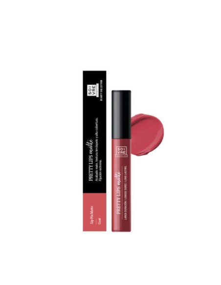 SOIVRE COSMETICS LIP FIX MATTE BEAUTYCOLLECTION 5 ML BROWN