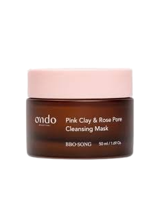 ONDO PINK CLAY & ROSE PORE CLEANSING MASK
