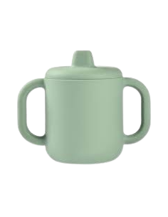 BEABA TAZA SILICONA APRENDIZAJE VERDE