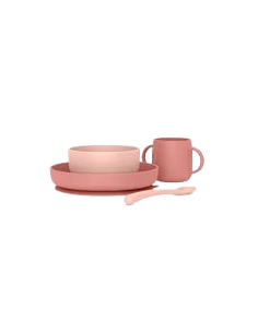 VAJILLA INFANTIL SILICONA SUAVINEX 1 UNIDAD SOFT COLOUR