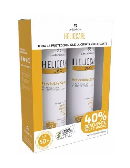 PACK HELIOCARE DUPLO SPRAY PROTECTOR SOLAR 50SPF