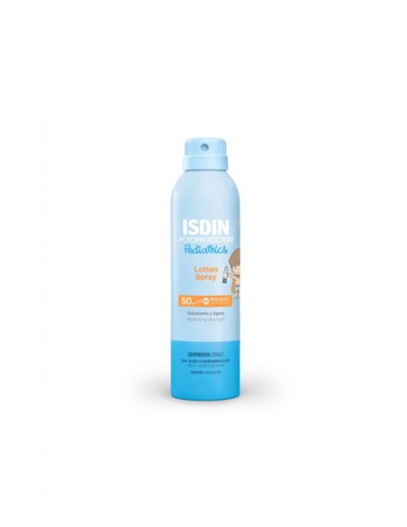 FOTOPROTECTOR ISDIN PEDIATRICS LOTION SPRAY SPF 50  250 ML