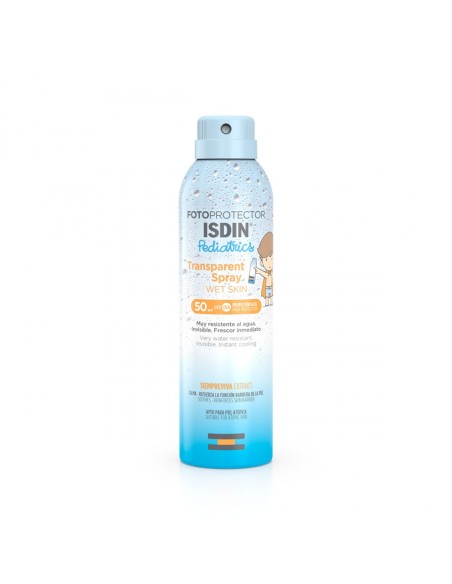 FOTOPROTECT.ISDIN PEDIATRIC TRANSP.SPF50 250ML.