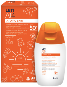 LETIAT4 DEFENSE LOCION FLUIDA SPF 50+ 1 ENVASE 100 ML