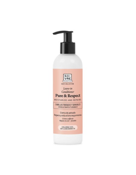 SOIVRE COSMETICS PURE & RESPECT CREMA DE PEINADO HIDRANTE 1 ENVASE 250 ML