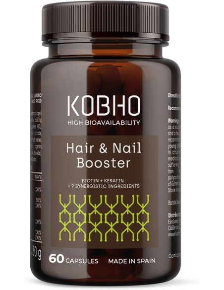 KOBHO LABS HAIR & NAIL BOOSTER 60 CAPSULAS