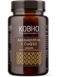 KOBHO LABS ASTAXANTHIN + COQ10 60 CAPSULAS