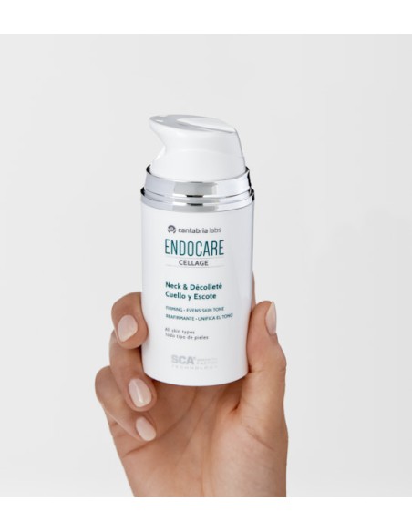 ENDOCARE CELLAGE CUELLO Y ESCOTE REAFIRMANTE UNIFICA EL TONO 1 ENVASE 80 ML