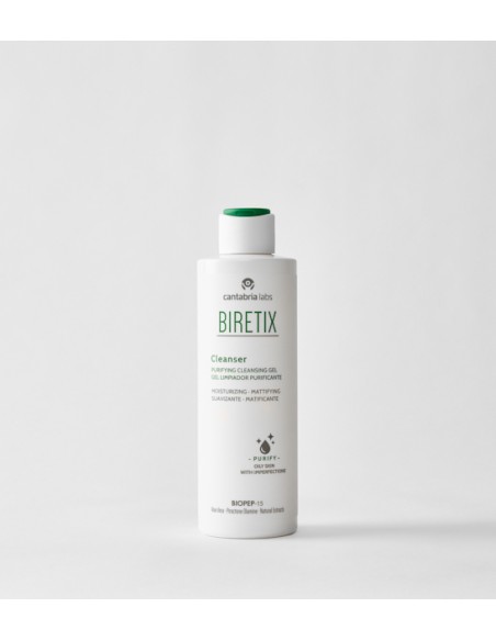 BIRETIX CLEANSER GEL LIMPIADOR PURIFICANTE 200 ML.