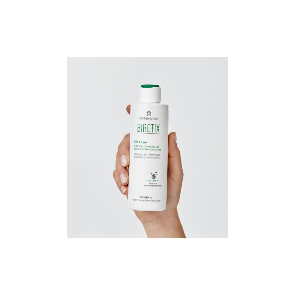 BIRETIX CLEANSER GEL LIMPIADOR PURIFICANTE 200 ML.