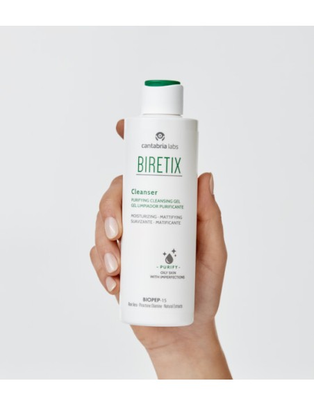 BIRETIX CLEANSER GEL LIMPIADOR PURIFICANTE 200 ML.