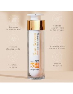 SUN SCREEN VELVET FACE SPF50+ COLOR FREZYDERM 50 ML 2