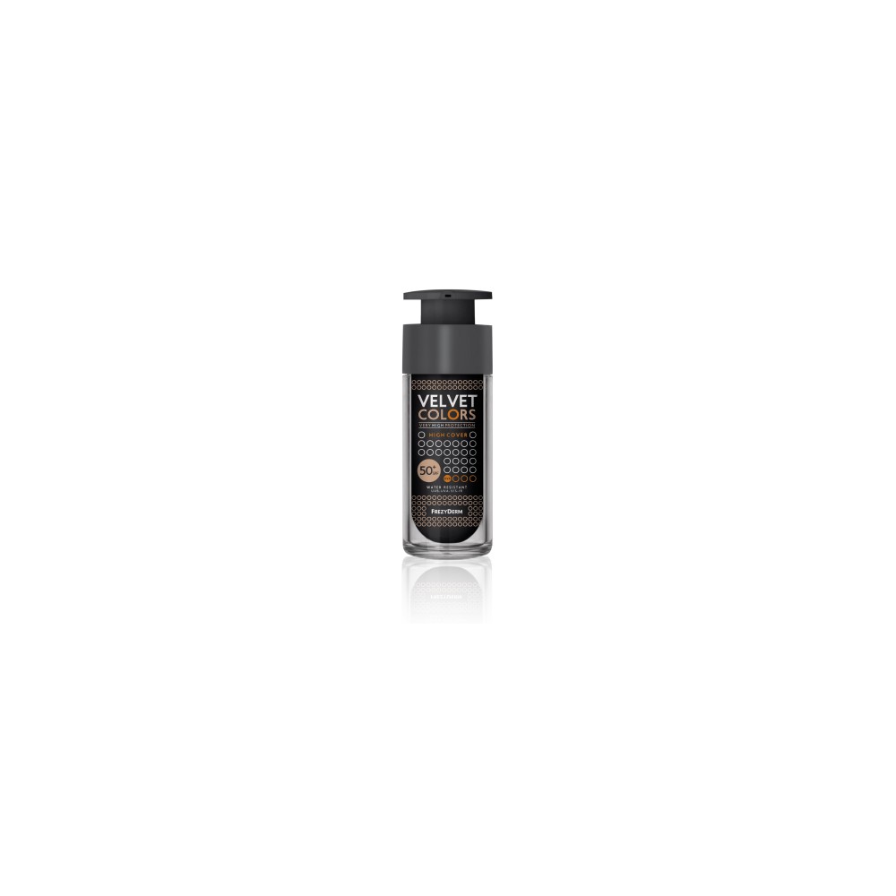 VELVET COLORS VERY HIGH PROTECTION SPF 50+ FREZYDERM 1 ENVASE 30 ML