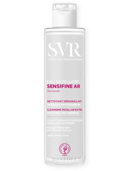 SVR SENSIFINE DESMAQUILLANT OJOS GEL MICELAR DESMAQUILLANTE ROSTRO OJOS Y LABIOS 125 ML