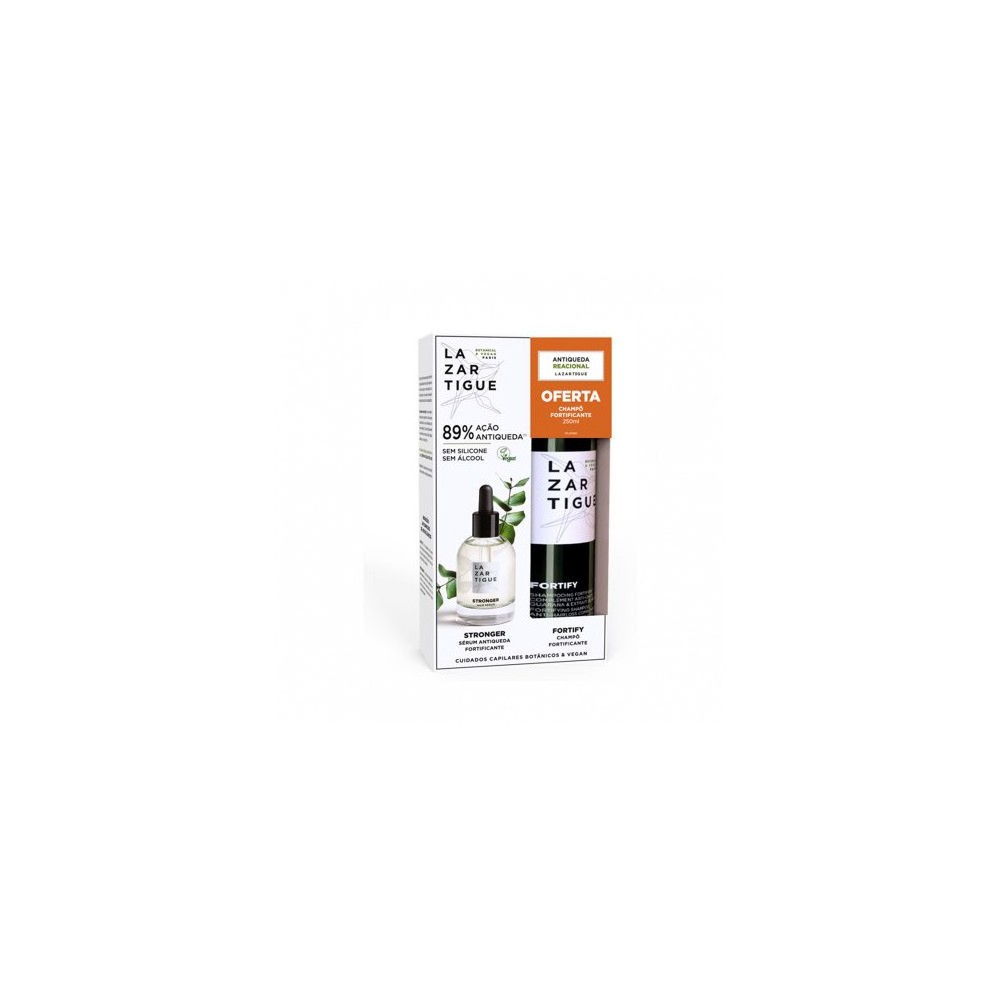 LAZARTIGUE STRONGER 50ML+ FORTIFY 250ML COFRE