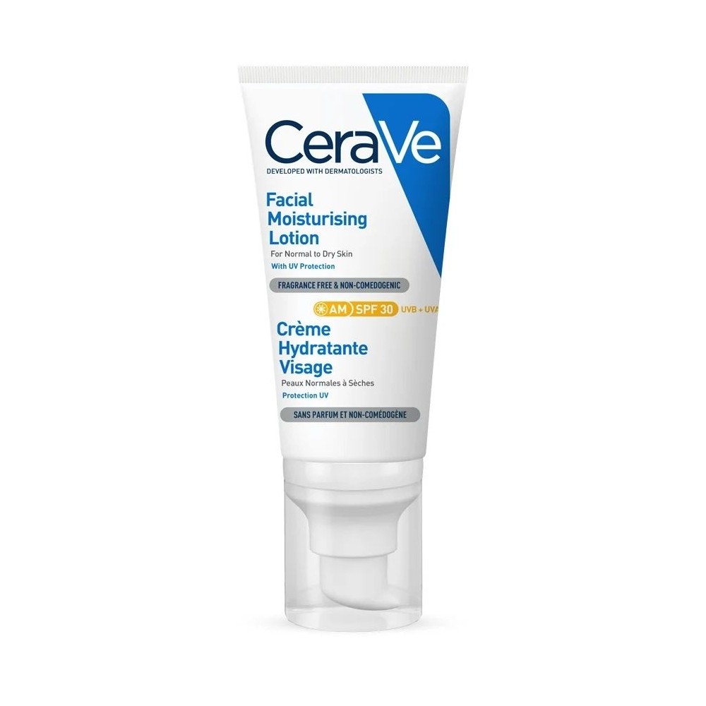 CERAVE LOCION HIDRATANTE DE ROSTRO SPF 50 1 TUBO 52 ML