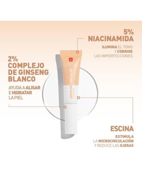 ERBORIAN. SUPER BB CONCEALER CARAMEL 10ML