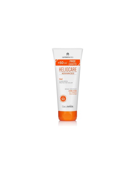 HELIOCARE ADVANCED GEL SPF 50 PROTECTOR SOLAR 200 ML+50ML GRATIS