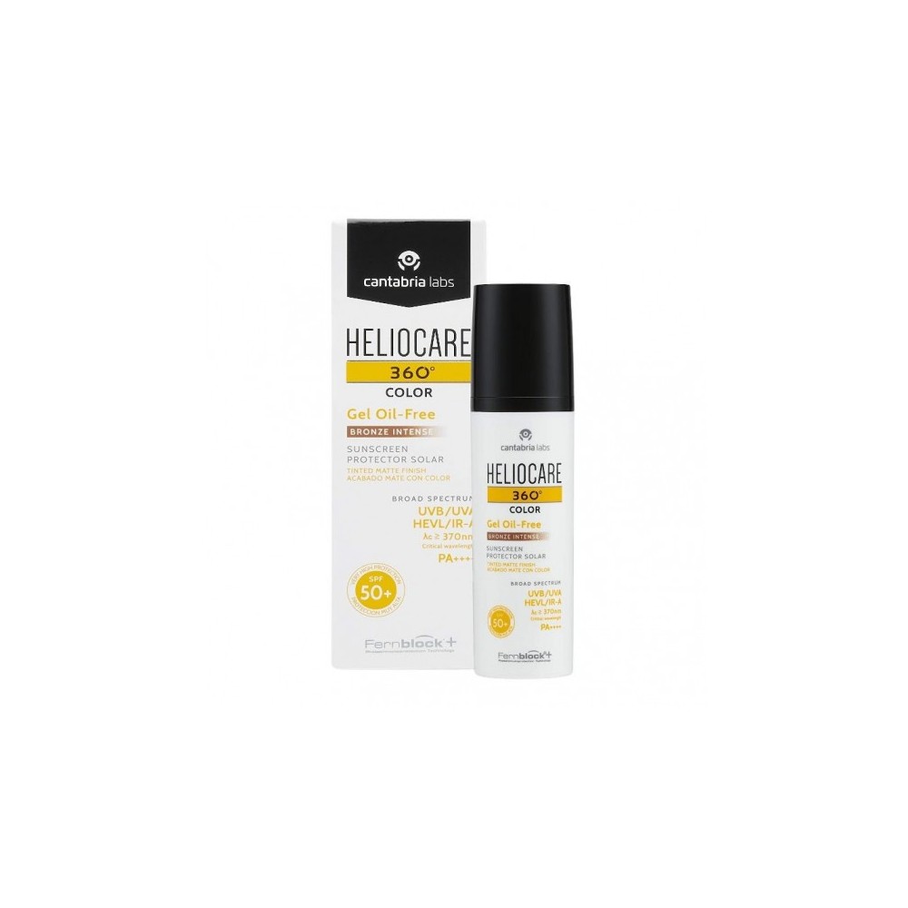 HELIOCARE 360º SPF 50+ COLOR GEL OIL-FREE PROTECTOR SOLAR BRONZE 50 ML