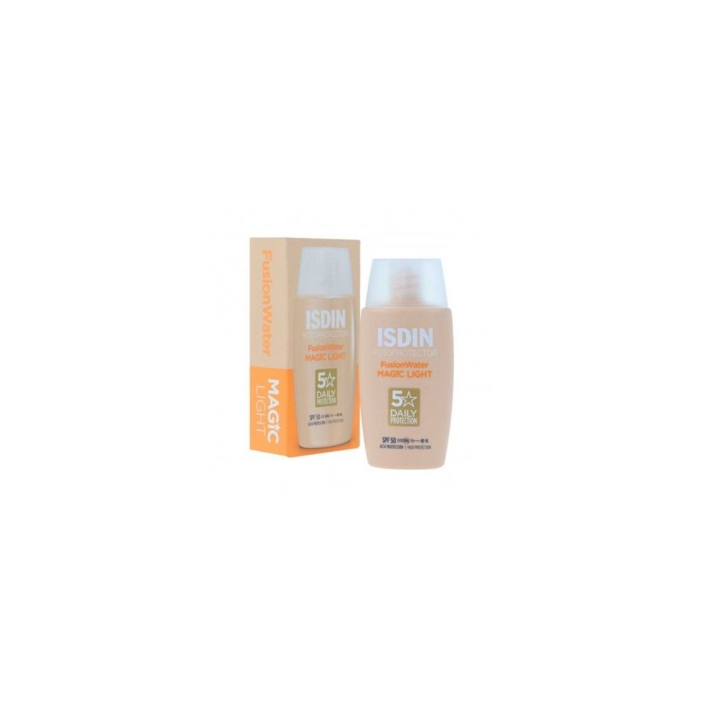 FOTOPROTECTOR ISDIN SPF 50 FUSION WATER COLOR 1 ENVASE 50 ML LIGHT