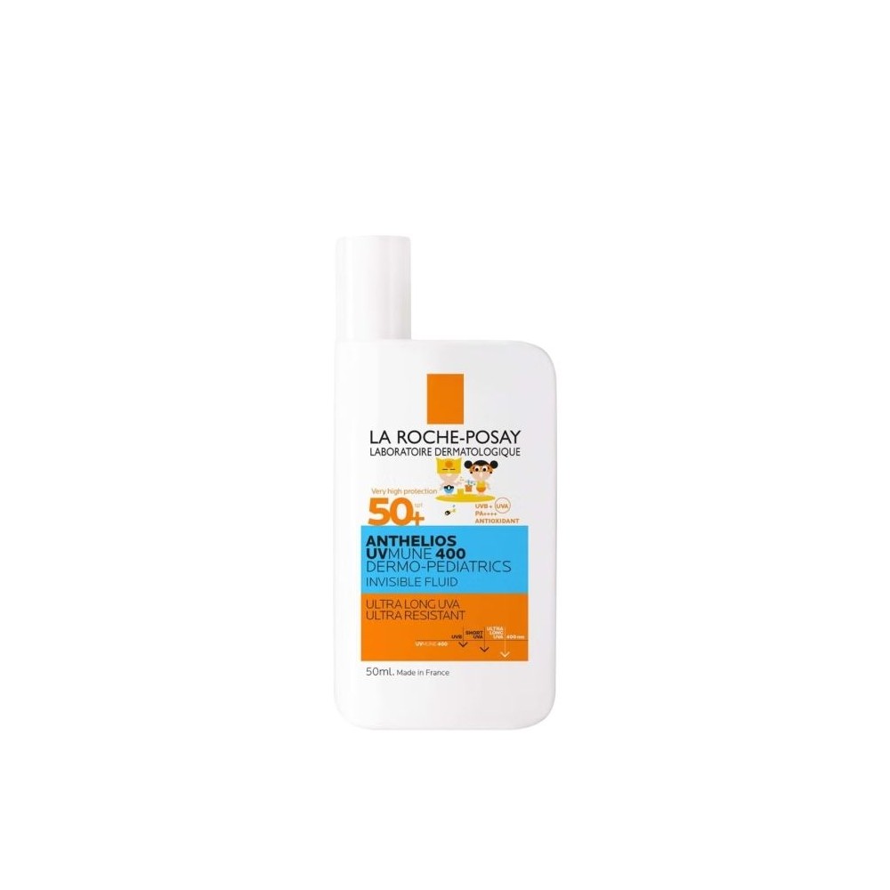ANTHELIOS UVMUNE400 DERMO-PEDIAT FLUIDO INVISIBLE SPF 50+ 1 TUBO 50 ML