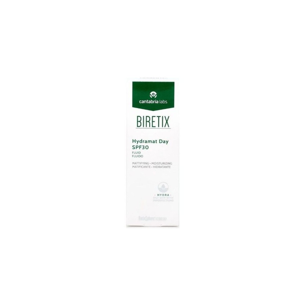 BIRETIX HYDRAMAT DAY SPF 30 FLUIDO MATIFICANTE HIDRATANTE 1 ENVASE 50 ML