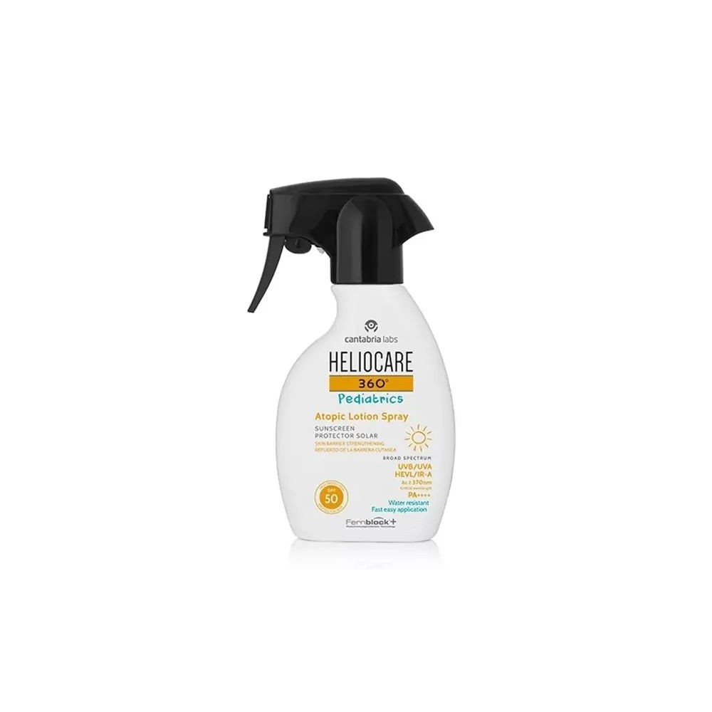 HELIOCARE 360º SPF 50+ PEDIATRICS ATOPIC LOTION PROTECTOR SOLAR SPRAY 250 ML