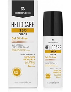 HELIOCARE 360º SPF 50+ COLOR GEL OIL-FREE PROTECTOR SOLAR...