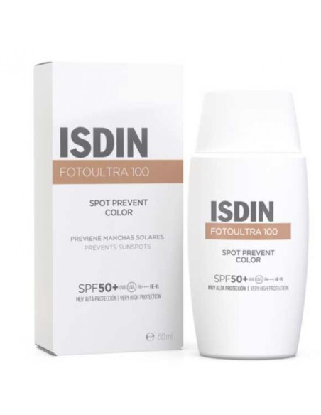 ISDIN FOTOULTRA 100 SPOT PREVENT COLOR SPF 50+ 1 ENVASE 50 ML