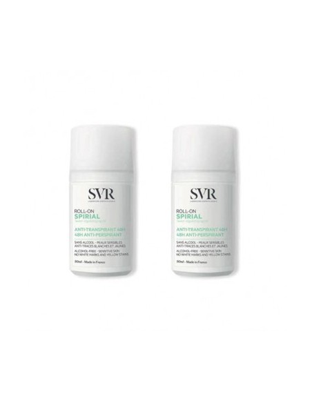 SVR ROLL ON SPIRIAL 48H ANTI-TRANSPIRANTE DESODORANTE 50ML DUO