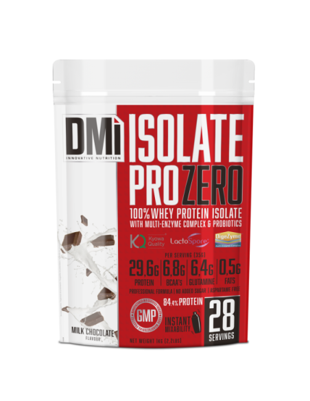 PROTEINA ISOLATE PRO ZERO 1KG CHOCOLATE CON LECHE
