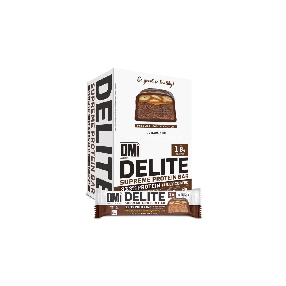 DELITE PROTEIN BAR UNIDAD DOBLE CHOCOLATE