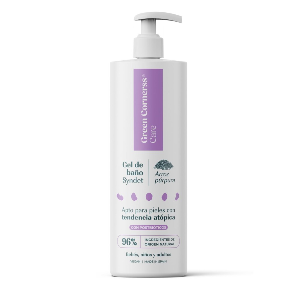 GEL DE BAÑO ARROZ GREEN CORNERSS 1 BOTELLA 400 ML