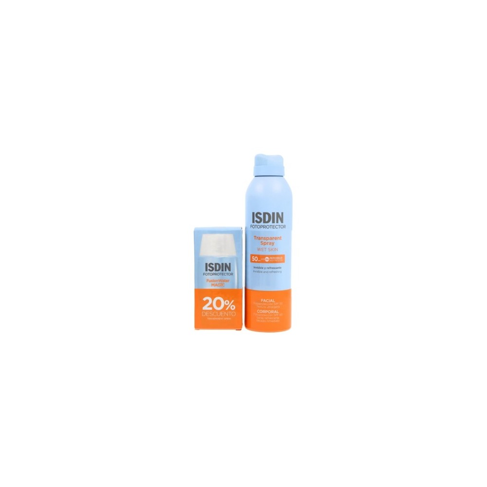 PACK FUSION WATER + SPRAY TRANSP 250ML