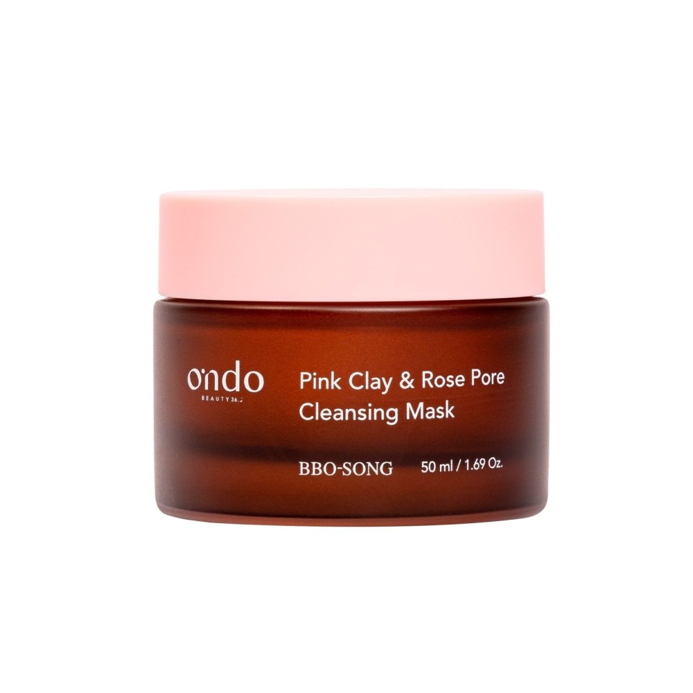 ONDO PINK CLAY & ROSE PORE CLEANSING MASK