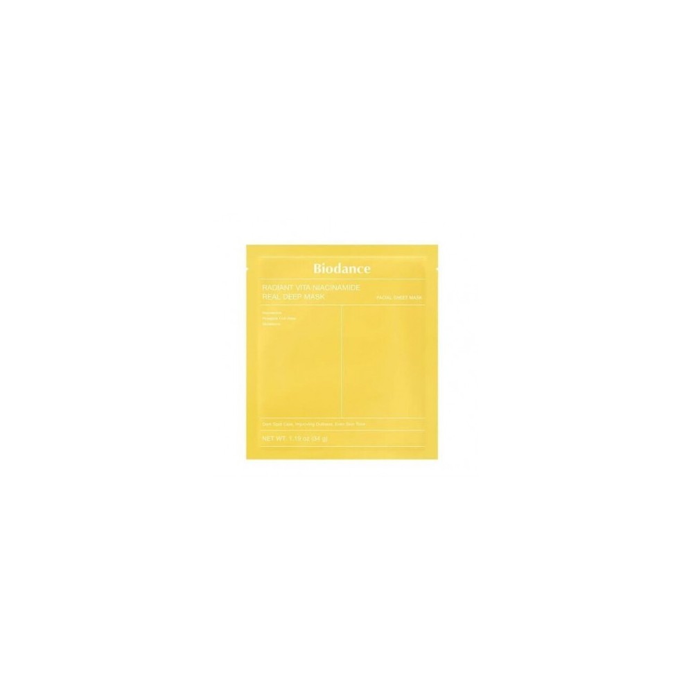 BIODANCE RADIAN VITA NIANCINAMIDE REAL DEEP MASK