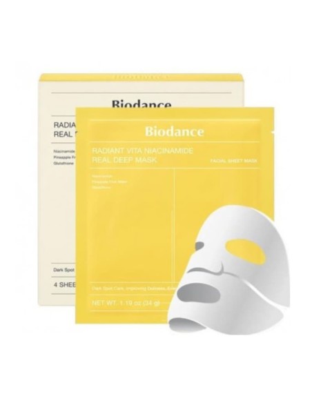BIODANCE RADIAN VITA NIANCINAMIDE REAL DEEP MASK