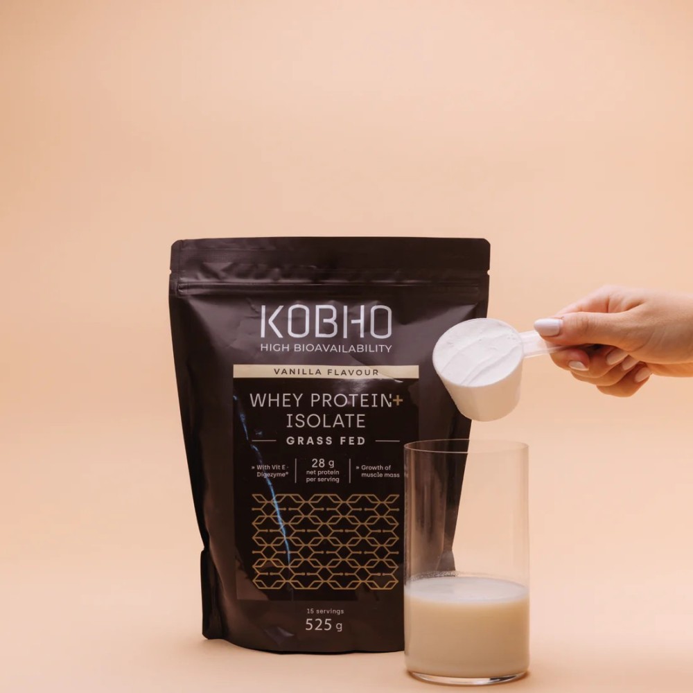 KOBHO WHEY PTOTEIN ISOLATE CHOCOLATE