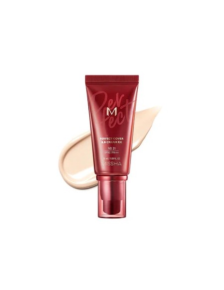 MISSHA M PERFECT COVER BB CREAM Nº 21 LIGHT BEIG