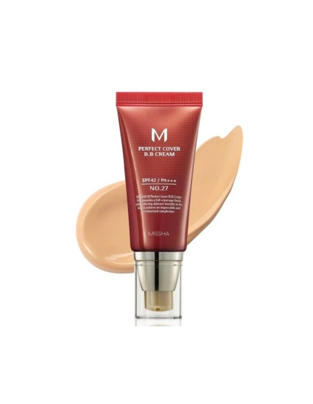 MISSHA M PERFECT COVER BB CREAM Nº27 HONEY BEIG
