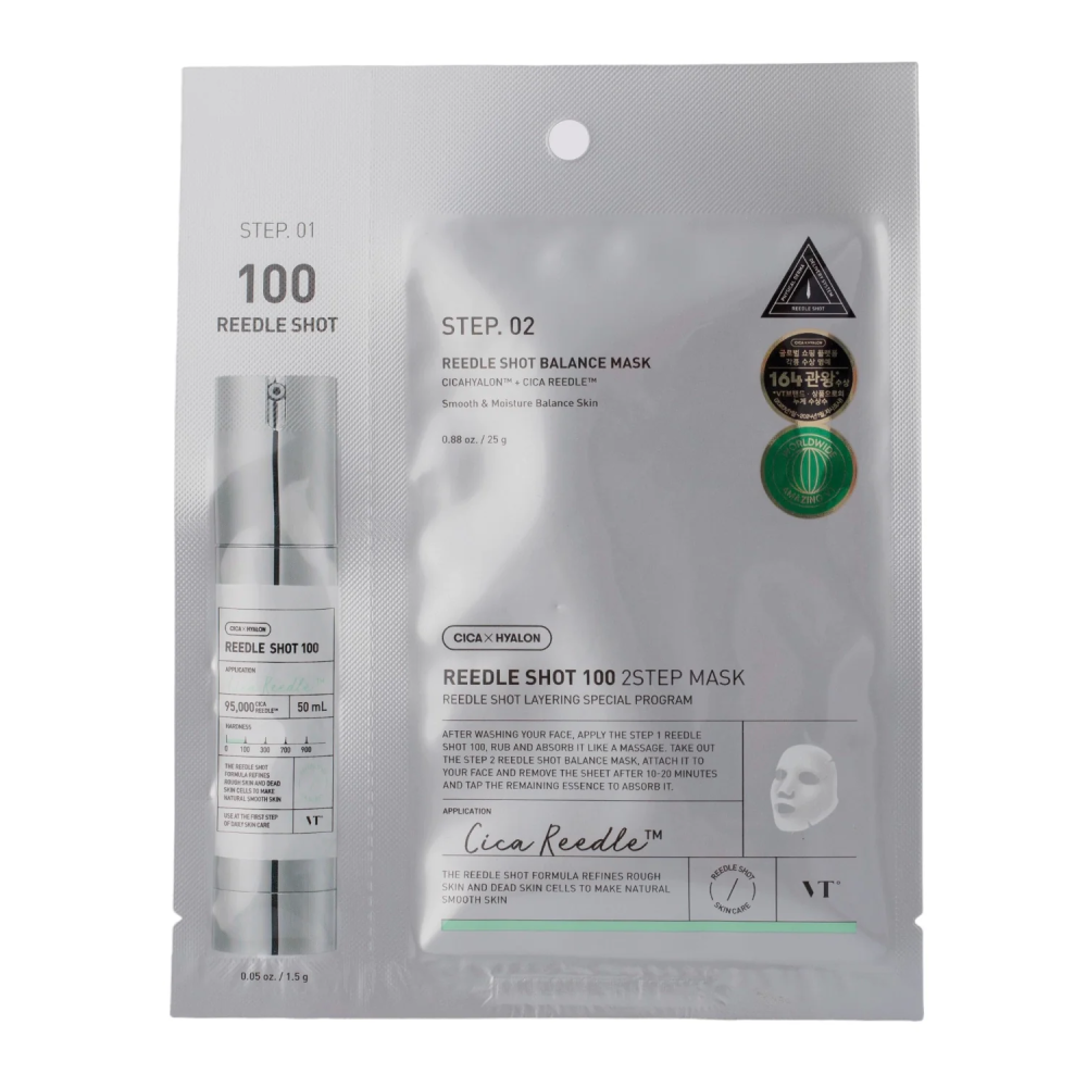 REEDLE SHOT 100 MASK NIACINAMIDA CICA HYALON...